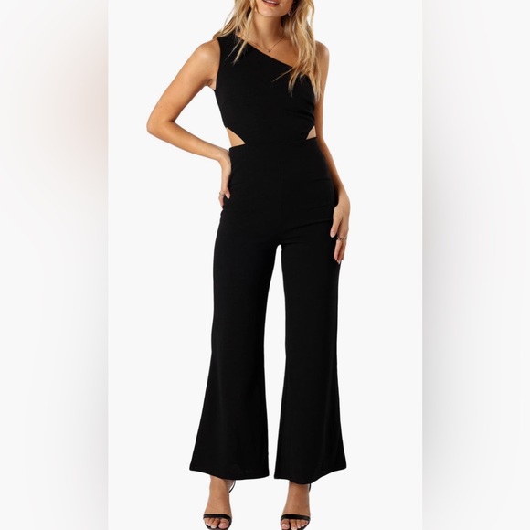 Petal & Pup Pants - Petal & Pup Black Cutout Jumpsuit